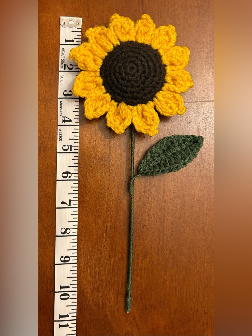 🌻 Handmade Crochet Sunflower 🌻 - Picture 4 of 5